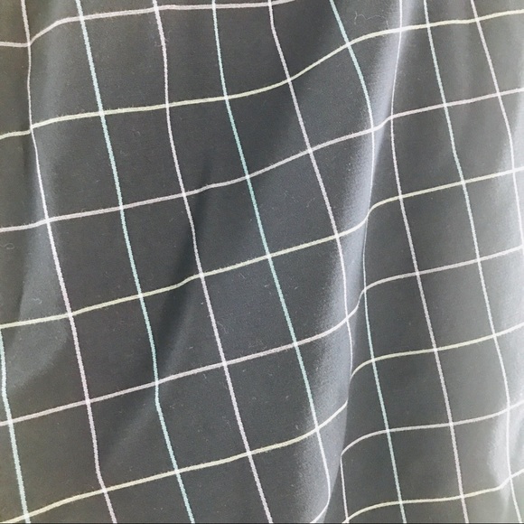 NWT J. Jill Essential Cotton Stretch Navy Plaid - Picture 9 of 10